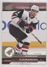 2017-18 Upper Deck UD Midnight 21/25 Niklas Hjalmarsson #259 k1r