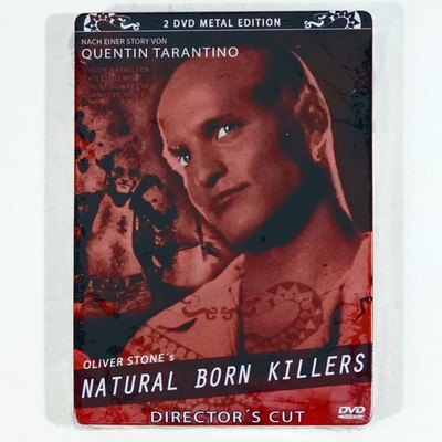 2-DVD Metal Edition NATURAL BORN KILLERS - DIRECTOR'S CUT uncut SPIO JK Neu! 