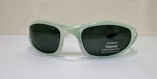 Polaroid GIRL SUNGLASSES Polarized Wrap Around Light Green
