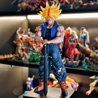 Dragon Ball Z Trunks Figure Super Saiyan 25cm Anime PVC Statue Collectible