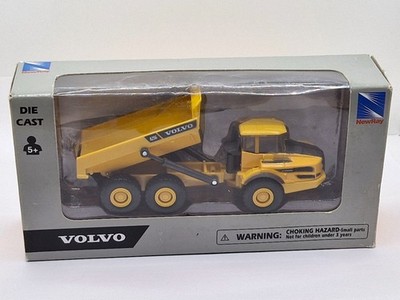 NEW RAY Volvo A25G Construction dump truck / Scale 1:72 / BOXED