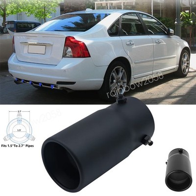 For Volvo S40 C40 Car Exhaust Pipe Rear Tail Throat Muffler Stainless Steel