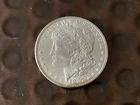 🪻 RIM TONED 1887-P MORGAN SILVER DOLLAR COIN 🪻
