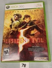 X BOX 360 XBOX LIVE RESIDENT EVIL GOLD EDITION TESTED 78