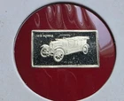 Vintage 1915 Morris Car - 1.6 Gram .925 Sterling Silver Mini Bar Proof Ingot
