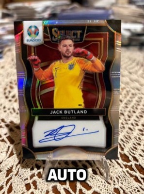 Panini Select Euro 2020 Jack Butland England Auto C3633