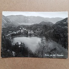 Vintage 1955 Postcard. Trentino, Lago Di Lases. Cm 15x10 Val di Cembra
