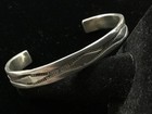 Sterling Silver Cuff Bracelet Signed by Nora 31.7 grams — photo 5