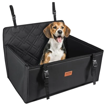 VEVOR Siège d'auto pour chien petit moyen grand animaux de compagnie 22 kg noir - Photo 1/4