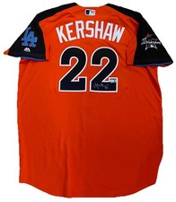Clayton Kershaw Dodgers Signed 2017 All Star Game Majestic Jersey BAS Size 50
