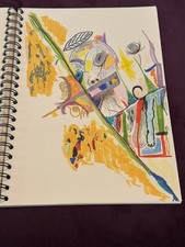 BLUES / FLEETWOOD MAC / PETER GREEN: 1 x Peter Green sketchbook of PERSONAL ART