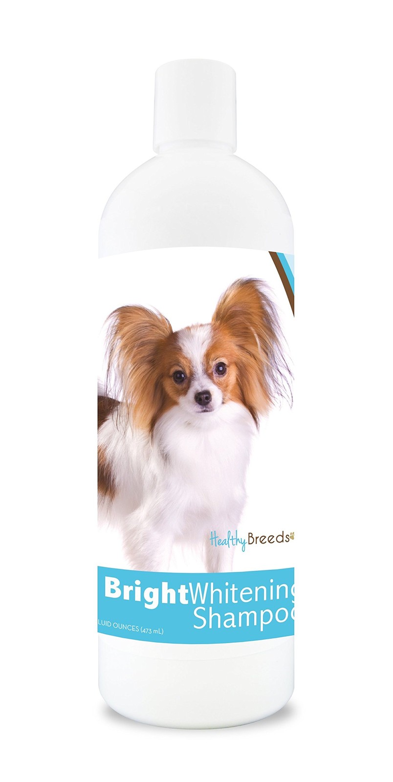 Healthy Breeds 12 oz Bright Whitening Shampoo for Dogs Smooth and Shiny Coat