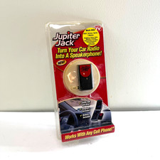 Jupiter Jack As Seen On TV Car FM Transmitter Hands Free Kit NEW Sealed Package
