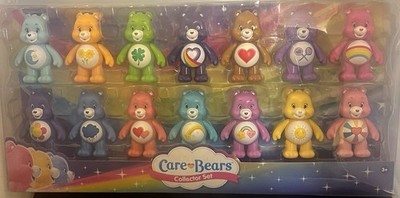 Care Bears 35th Anniversary 14 Figure Collectors Set LE RARE