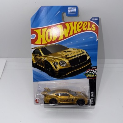 NEW Hot Wheels 2018 Bentley Continental GT3 Gold 2025 | eBay
