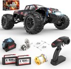 1:10 Brushless RC Cars for Adults 62+KM/H Fast Remote Control Car Waterproof 4X4