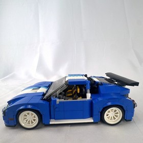 LEGO Creator 3in1 31070 Turbo Track Racer Blue Sports Car Instructions Manual