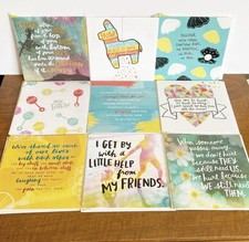 9 American Greetings Cards Lot Birthday Thank You Sympathy Baby Life Unscripted