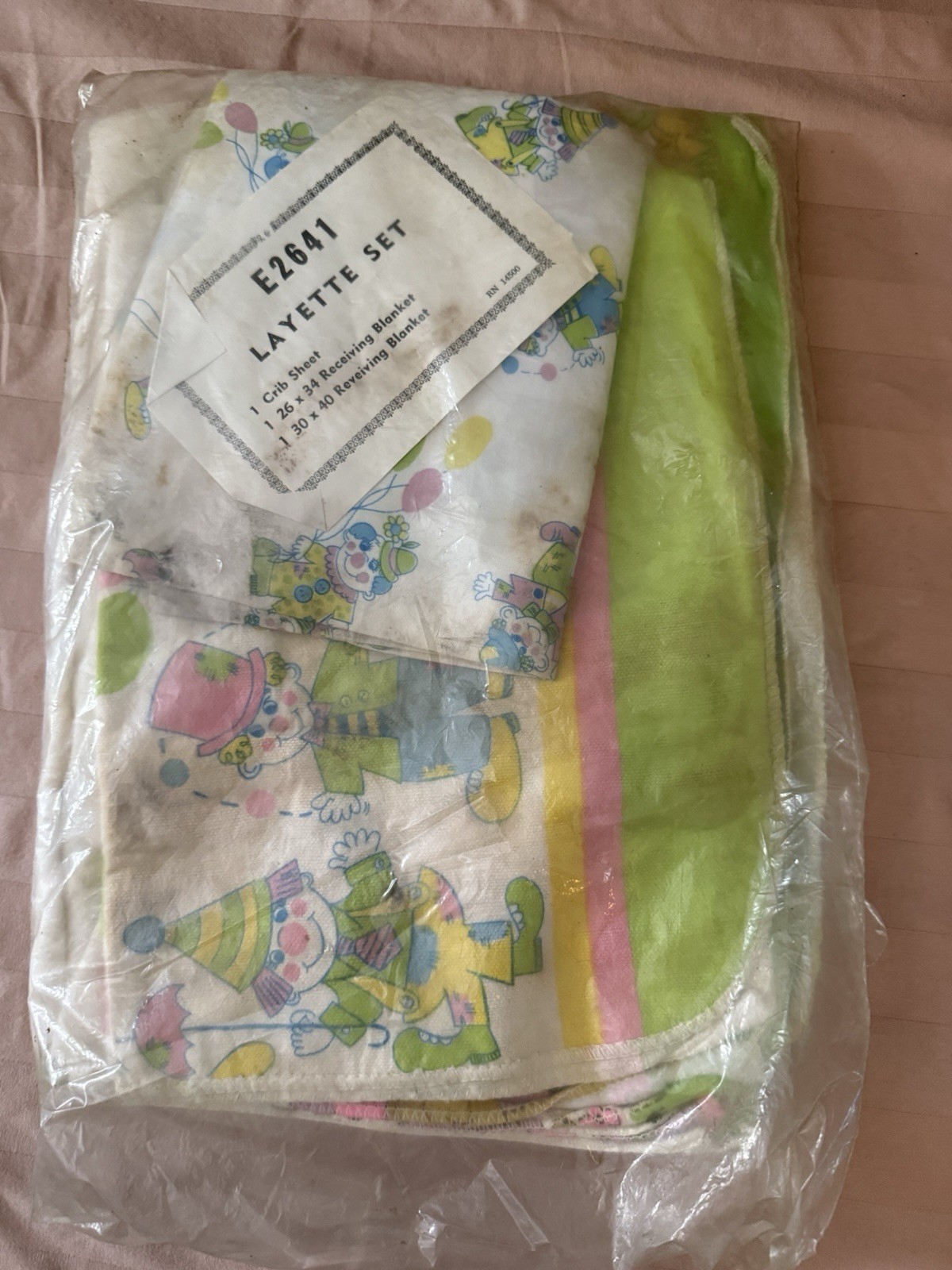 Vintage Crib Layette Set