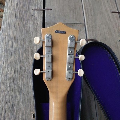 Full Acoustic Guitar Supro Ranchero 1951-1952 Semi Hollow Natural