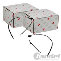 2X NK Handbremsseile Passend FüR Opel Zafira Vauxhall Zafira Scheibenbremse