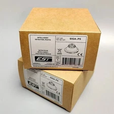 Pack of ten (10) EDWARDS EST SIGA-PS PHOTOELECTRIC DETECTOR FIRE ALARM