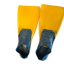 U.S. Divers SEA LION Floating SCUBA Diving Fins Yellow Flippers Size S 5-7