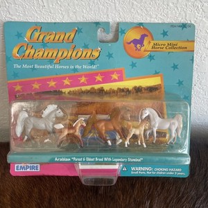Vintage Grand Champions Micro Mini 50106 "Arabian" 1996 HTF Horses NEW Empire