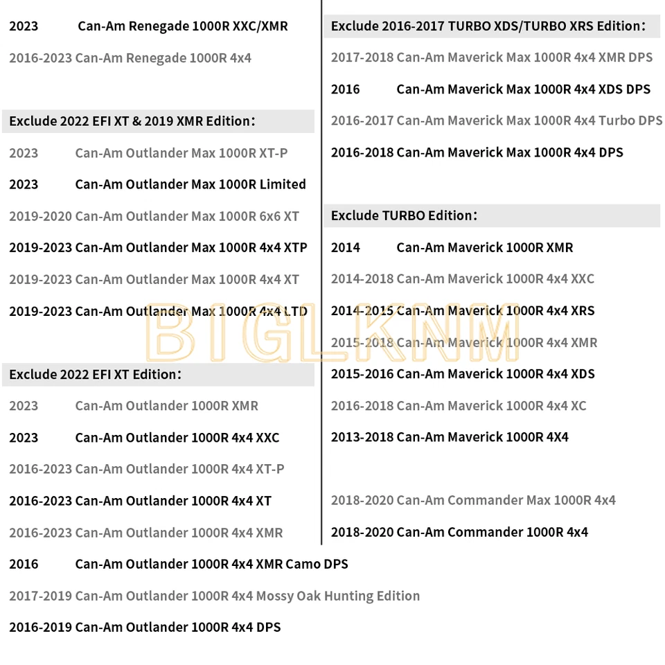 Primary Clutch Stud Kit For Can-am Outlander Maverick Commander Max 1000 1000R - Image 4 of 4