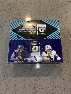 SEALED NEW 2025 NFL Panini Donruss Optic Retail Box 20 Packs - FREE SHIPPING