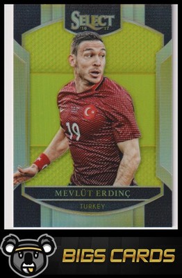 2016-17 Panini Select #64 Mevlut Erding Neon Yellow #/125