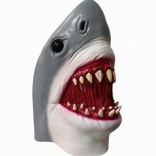 Kopfmaske realistische Maske bequem f&uuml;r Halloween, Erwachsene