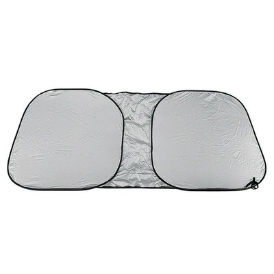 Sonnenblende 145x68cm für Auto Frontscheibe Armaturenbrett klappbar Schutz
