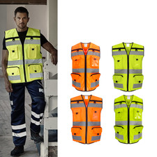 Yoko Hi-vis ripstop tool vest (HVW108) - Conforms to EN ISO20471:2013 Class 2