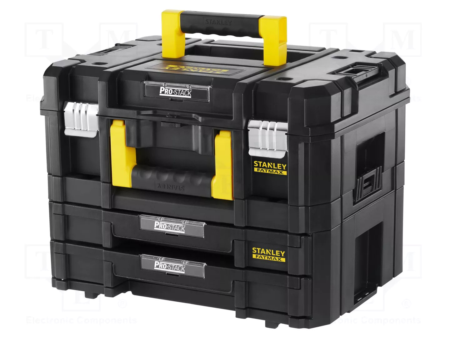 Stanley Kit Pro-Stack Valigetta+Valigetta 2 Cassetti Pro-Stack 21,5L, - Immagine 3