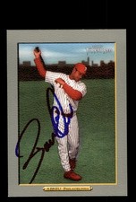 Signed Baseball Card Auto 2006 Topps Turkey Red #399 Bobby Abreu Phillies