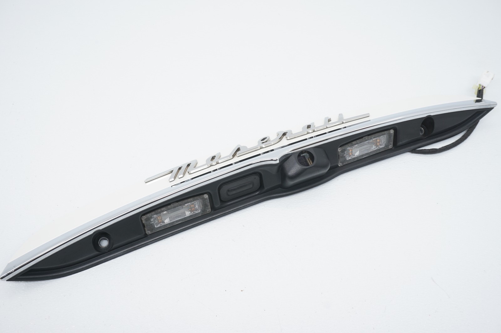 2014-2019 MASERATI GHIBLI OEM REAR TRUNK LID MOLDING TRIM HANDLE