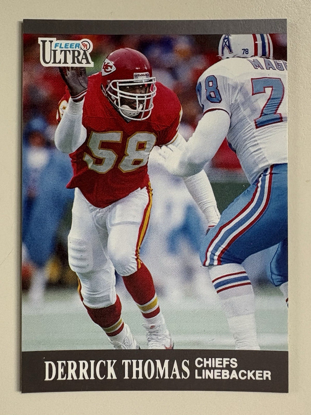 1991 Fleer Ultra - Derrick Thomas #72 Kansas City Chiefs