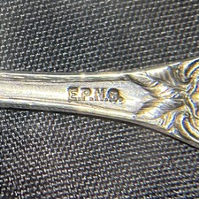 Th Marthinsen Norway Indiana Antique Scandinavian Silver for sale