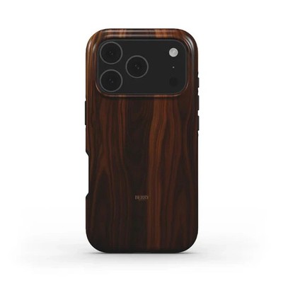 Phone Case Yacht Wood Dark Brown Luxury Aesthetic Cover Wooden Old Money Glam