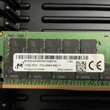 MTA36ASF4G72PZ-2G6D1 MICRON 32GB (1X32GB) 2RX4 PC4-2666V DDR4 Server Memory