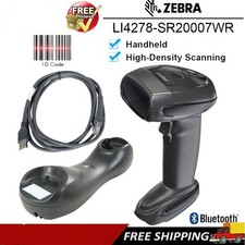 Image of Zebra Symbol LI4278-SR20007WR Wireless Handheld Barcode Scanner With USB Cable