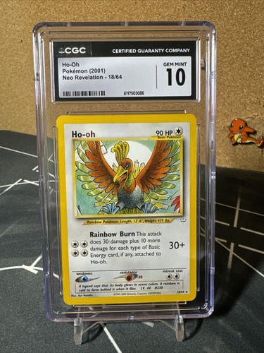 Ho-oh (Unlimited) graded CGC 10 for sale on eBay