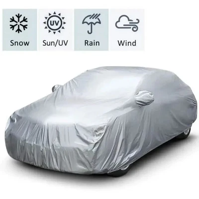 Bâche Voiture Protection Universelle Imperméable Anti UV - 470x180x150 cm - Photo 1/4