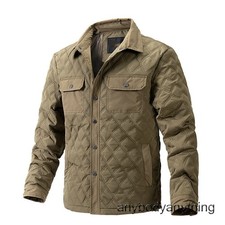 Mens Jackets Warm Men Casual Long Sleeve Business Lapel Thin Outwear Coat