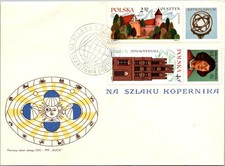Poland FDC 1973 On the Copernicus Trail - Warsaw - J28004