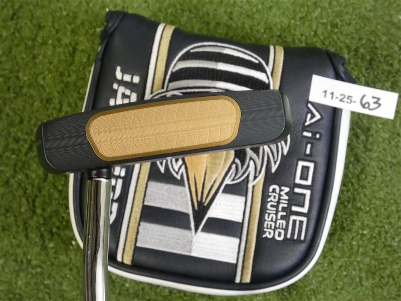 Odyssey Ai-One Milled Cruiser Jailbird T DB Double Bend 38" Putter HC Excellent - Image 3 of 4