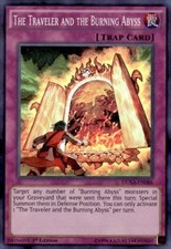 The Traveler and the Burning Abyss Super Rare Duelist Alliance DUEA-EN086 NM
