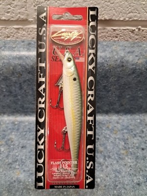 Lucky Craft Flash Pointer 115 Slow Suspending Jerkbait 115mm 1/2oz 5-6ft 