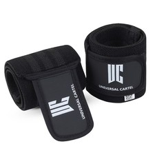 Wrist Wraps Weight lifting Gym Straps Support Strength Elasticated Hand Bandage